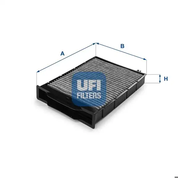 UFI 54.201.00 | Kabin Filtresi Karbonlu (Renault Megane II)