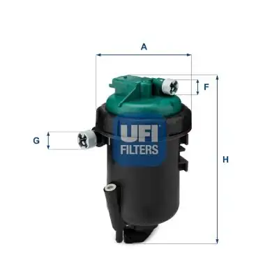 UFI 55-181-00 | Yakıt Filtresi Fiat Idea 1 3d Multijet 05