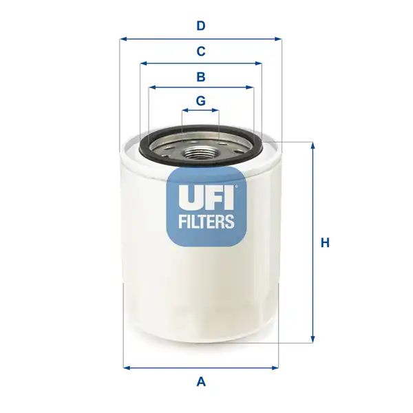 UFI 80-059-00 | Şanzıman Filtresi Scania P G R T Seri 04 4 Seri 94 114 124 144 164 96 08
