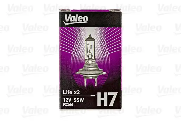 VALEO 032517 | Ampül Karton Kutu 12V H7 55W Uzun Omur | 10 Adet