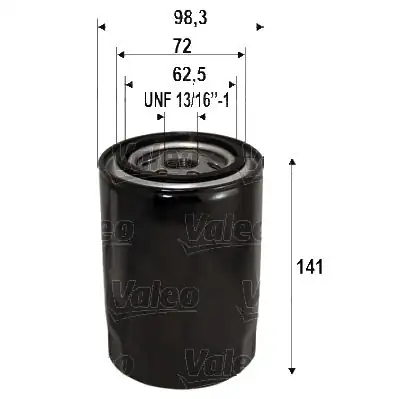 Valeo 586112 Yağ Filtresi Cadillac Seville II 5 7 D