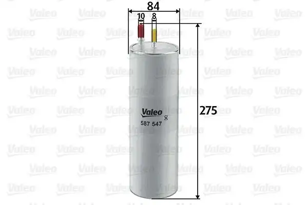 VALEO 587547 | Yakıt Filtresi (Mazot) (Volkswagen T5 2.5 TDI 03-09)