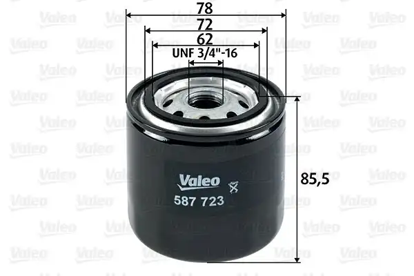 VALEO 587723 | Yakıt Filtresi (Mazot) (Toyota Land Cruiser 4.0 D)