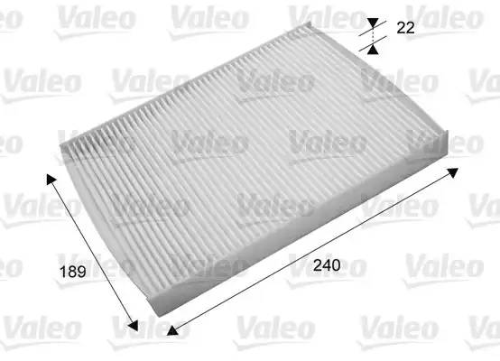 Valeo 715660 Polen Filtresi Ford Fiesta B-Max Courier Mazda 2 1 6 Mz C-D