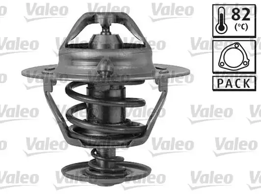 VALEO 820193 | Termostat 82°C Hyundai Accent Era Getz i30 1.4-1.6 Benzinli 2006->