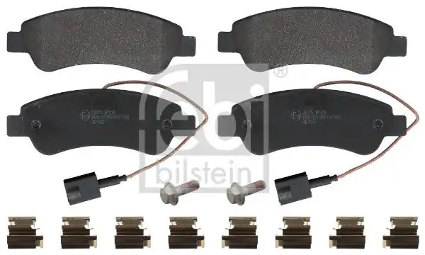 Febi Bilstein 16956 Fren Balatası Opel Movano C Peugeot Citroen Jumper 19 Çift Fişli Arka