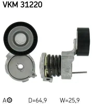 SKF VKM31220 | V Kayış Gergisi Komple Polo Cordoba Fabia Azq Bme CGPA Cgpb 1 2 01 14