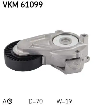 SKF VKM61099 | Toyota Yaris 1 3 13 Vantilatör Gergisi 2577662