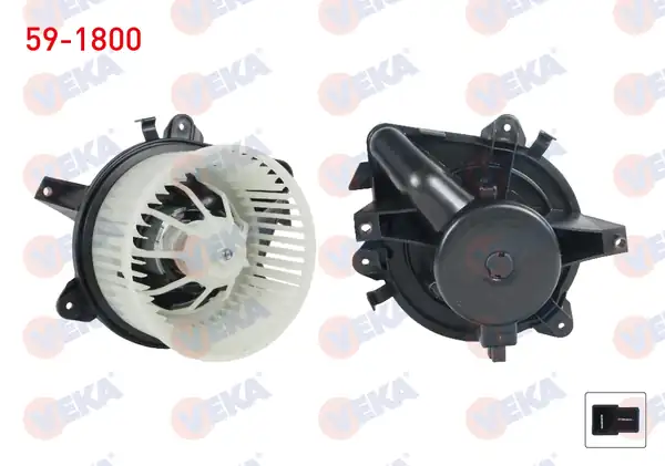 VEKA 59-1800 | Kalorifer Motoru Fiat Doblo 2001 2010