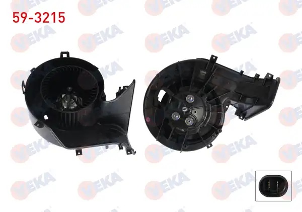 VEKA 59-3215 | Kalorifer Motoru Otomatik Klimalı Opel Vectra C 2002 2008 Sıgnum 2003 2008 Saab 9 3 2002