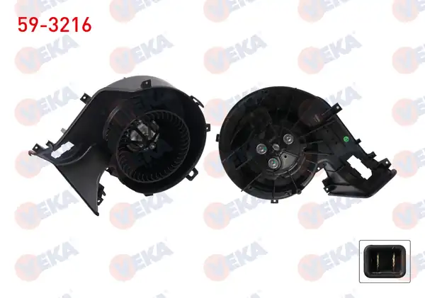 VEKA 59-3216 | Kalorifer Motoru Maunel Klimalı Opel Vectra C 2002 2008 Sıgnum 2003 2008
