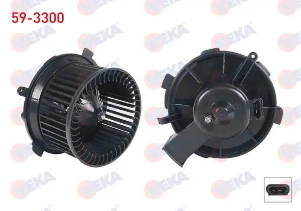 VEKA 59-3300 | Kalorifer Motoru Manuel Klima Citroen Xsara Picasso 1999 Peugeot 206 1998 2006 206 2009