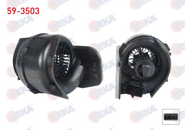 VEKA 59-3503 | Kalorifer Motoru Renault Clio İ 1990 1998 Megane İ 1996 2003 R19 1988 2001