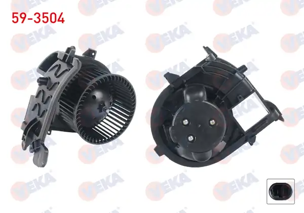 VEKA 59-3504 | Kalorifer Motoru Renault Kangoo 1998 2008 Citroen Xsara 1997 2005