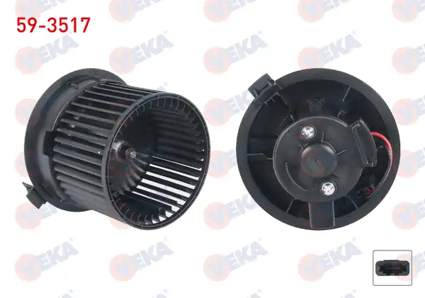 VEKA 59-3517 | Kalorifer Motoru Renault Clio IV 2012 Symbol 2013 Dacia Logan II 2012 Sandero II 2012