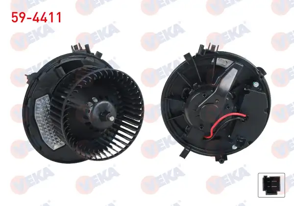 VEKA 59-4411 | Kalorifer Motoru Klimalı Kontrol Üniteli VW Golf VII