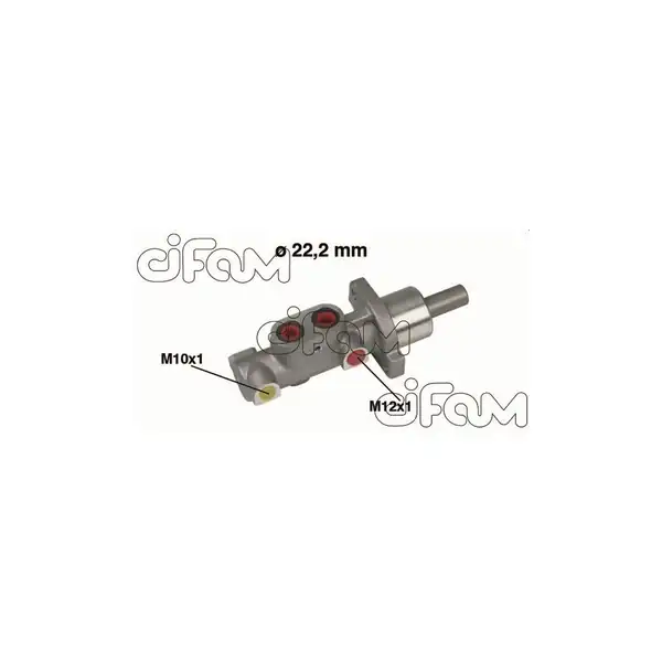 CIFAM 202-297 | Fren Ana Merkez 206 306 22 2 mm ABS li 2218536