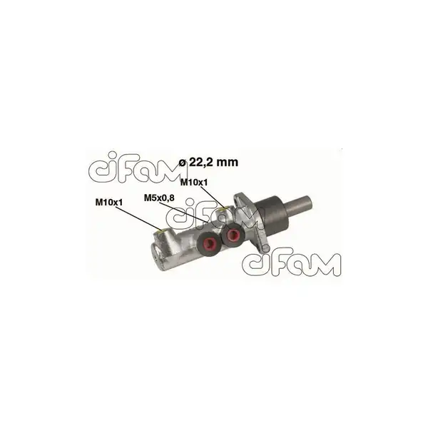 CIFAM 202-354 | Fren Ana Merkezi Doblo Kasa Limuzin Mpv 01 10 1 2 1 6 16v 1 9 D JTD 1 3 JTD 16v 1 6 Natural Power