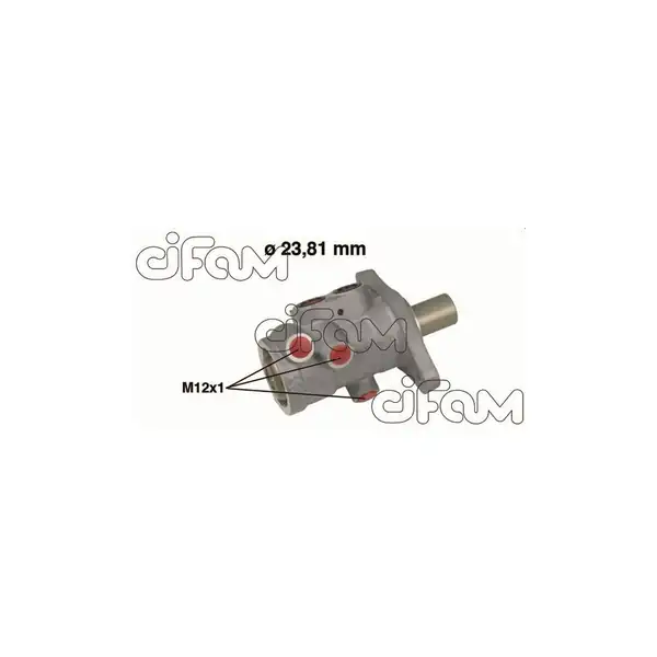 CIFAM 202-556 | Fren Ana Merkezi Laguna II 1 6 16v 1 8 16v 2 0 16v III 1 9 dCi 2001 23 81mm