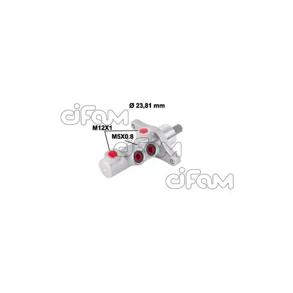 CIFAM 202-772 | Ana Merkez 05 Clio III Modus 1 2 1 5 dCi ABS Esp ø 23 80mm For ATE
