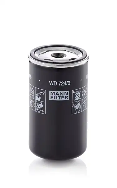 MANN WD724-6 | Hidrolik Filtresi Endustriye