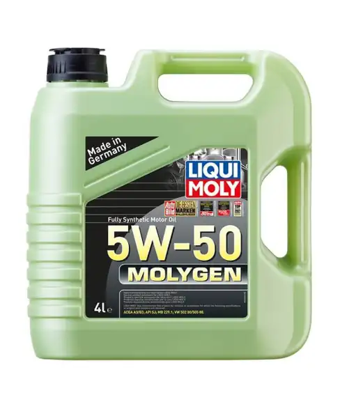 LIQUI MOLY 5W50 Tam Sentetik Motor Yağı Molygen New Generation 4 Litre (2543)