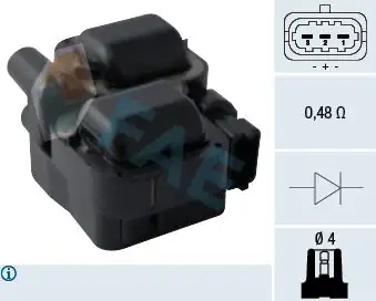 FAE 80294 | Ateşleme Bobini M.Benz 163 169 210 220 245 97-12
