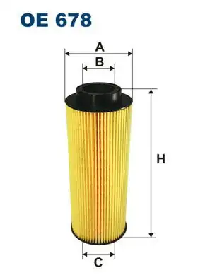 FILTRON OE678 | Yağ Filtresi Scania 4 Seri R S Seri P R Seri