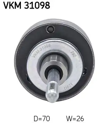 SKF VKM31098 | Gergi Rulmanı Vag Go5 6 Jet3 4 Pas İbiza4 05