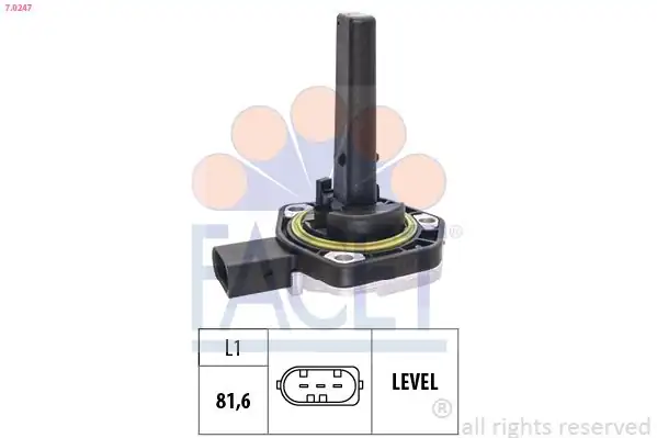 FACET 7-0247 | Yağ Müşürü Seviye N 42 45 46 E 46 87 90 91 92 93