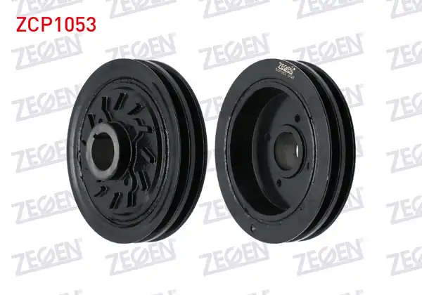 ZEGEN ZCP1053 | Krank Kasnağı Çiftli Hyundai H100 2.5D 1993-2004 / Galloper I-II 2.5 TD 1991-2003 / Pajero II 2.5 D 1990-2000 / L200 2.5 TD 1996-2006