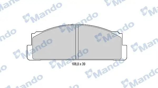 MANDO MBF015053 | Fren Balatası Ön Tofas M124 M131 Dogan Kartal Şahin S Sl SLX