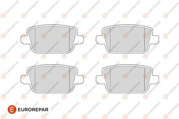 Eurorepar 1686272080 Fren Balatası Arka Mondeo IV Galaxy Kuga S Max S80 II V70 Xc70 Land Rover Freelander II Bm 07 14