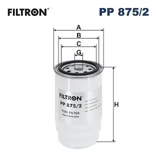 FILTRON PP8752 | Yakıt Filtresi Hyundai H1 H350 Tucson II Kia Sportage IV Tıvolı Bongo K2500 Dizel
