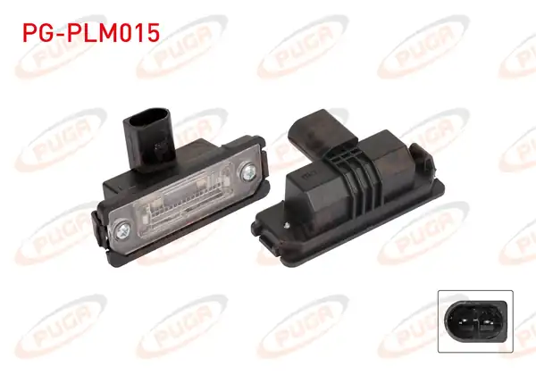 PUGA PG-PLM015 | Plaka Lambası Volkswagen Golf IV / Bora 1998-2004 / Polo 2000-2010