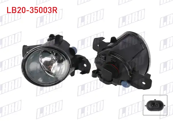 LABO LB20-35003R | Sis Farı Sağ Renault Clio İ II III Master Kangoo III