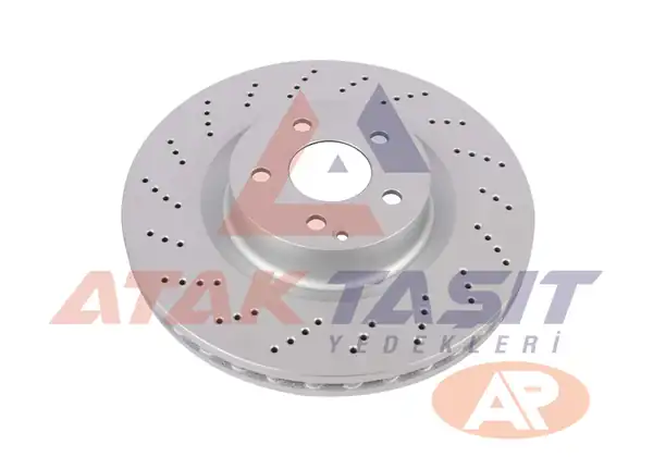 AP M2080VR | Fren Diski Ön Havalı Klamali Performans Delikli 5 Bjn 344x32x67x64 5
