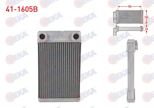 VEKA 41-1605B | Kalorifer Radyatörü Brazing Chevrolet Aveo