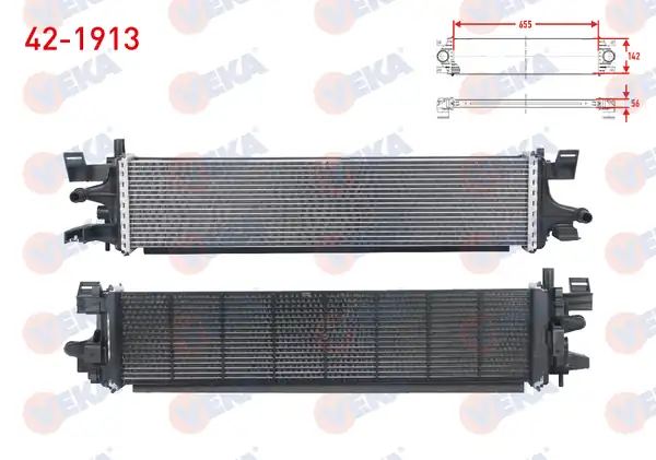 VEKA 42-1913 | Turbo Radyatörü İntercooler Ford C Max II 1 5 Ecoboost 2010 Focus III 1 5 Ecoboost 2011 2015 Kuga II 1 5 Ecoboost 2013