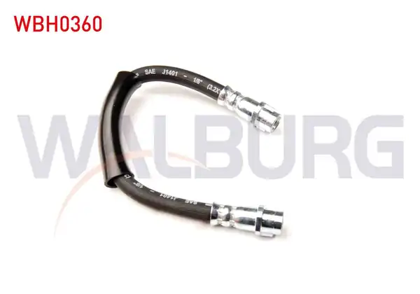 WALBURG WBH0360 | Fren Hortumu Ön Sol Sağ 280mm Audi 80 81 85 B2 1978 1986 2 Adet