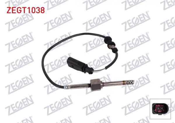 ZEGEN ZEGT1038 | Egzoz Sıcaklık Sensörü Egt Audi A3 1 6 FSI 2003 2007 Volkswagen Golf V 1 6 FSI 2003 2008 Touran 1 6 FSI 2003 2007