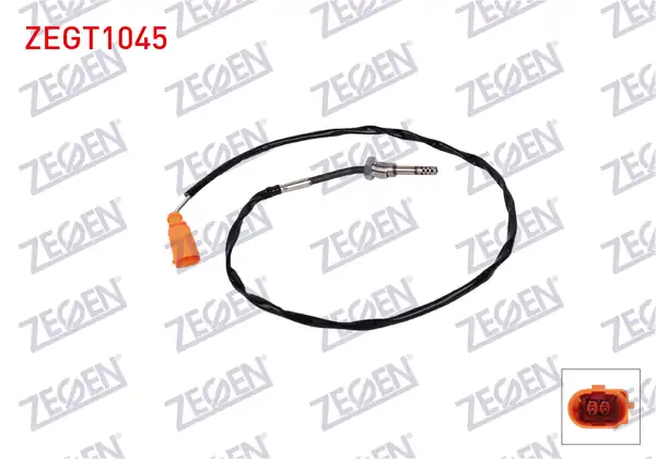 ZEGEN ZEGT1045 | Egzoz Sıcaklık Sensörü Egt Audi Q7 3 0 TDI Quattro 2006 2010 Touareg 3 0 V6 TDI 2007 2010 Touareg 3 0 V6 TDI 2010 2018
