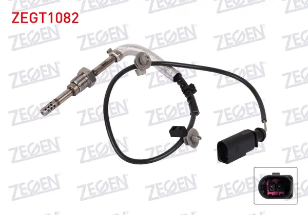 ZEGEN ZEGT1082 | Egzoz Sıcaklık Sensörü Egt Audi A4 B8 2 0 TDI Quattro 2008 2012 A4 B8 2 0 TDI 2008 2012