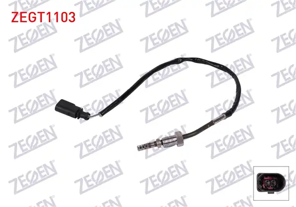 ZEGEN ZEGT1103 | Egzoz Sıcaklık Sensörü Egt Volkswagen