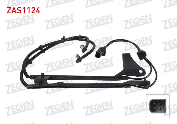 ZEGEN ZAS1124 | ABS Sensörü Arka Sol-Sağ Ford Fiesta 2001-2008