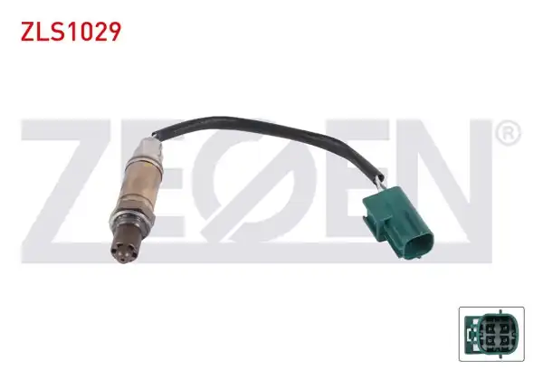 ZEGEN ZLS1029 | Lambda (Oksijen) Sensörü 300 mm Nissan Micra 1.2İ 16V-1.4İ 16V (Cg12de-Cr12de-Cr14de) 2003-2010
