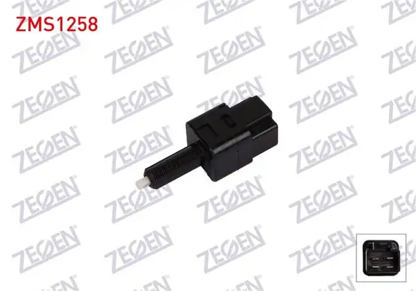 ZEGEN ZMS1258 | Fren Müşürü 4 Pin Renault Clio V