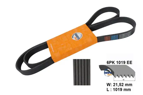 HMPX PARTS 6PK-1019 | Ee Vantilatör Kayışı Ac Fiesta 02 1 25 1 4 1 6 Duratec