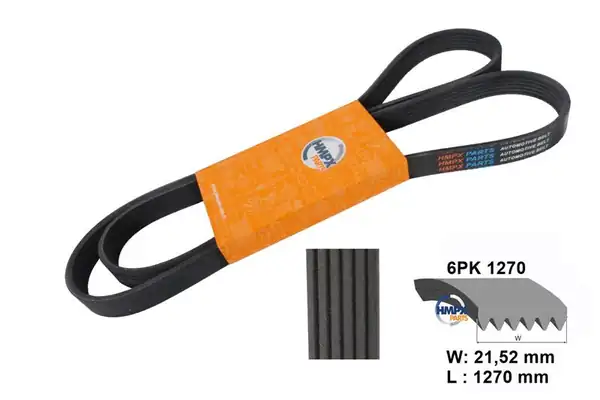 HMPX PARTS 6PK-1270 | Vantilatör Kayışı Mondeo 14 2 0 TDCI