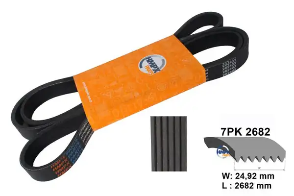 HMPX PARTS 7PK-2682 | Vantilatör Kayışı Ac Transit 06 2 4 TDCI